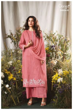 My Fashion Road Ganga Fashion Divena Premium Wear Cotton Salwar Suit | S4604 – B