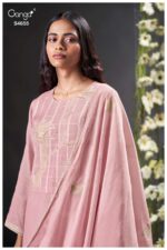 My Fashion Road Ganga Fashion Iriah Fancy Jacquard Style Designer Suit | S4655