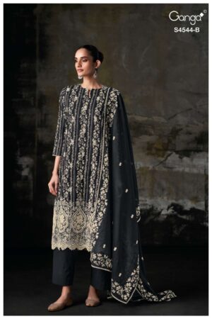 My Fashion Road Ganga Fashion Jeniya Latest Design Cotton Dress | S4544 – B