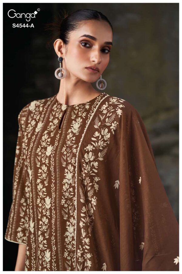 My Fashion Road Ganga Fashion Jeniya Latest Design Cotton Dress | S4544 – A