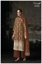 My Fashion Road Ganga Fashion Jeniya Latest Design Cotton Dress | S4544 – A