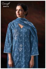My Fashion Road Ganga Fashion Jivanya Premium Wear Cotton Dress | S4647 – B