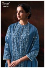 My Fashion Road Ganga Fashion Jivanya Premium Wear Cotton Dress | S4647 – A