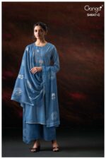 My Fashion Road Ganga Fashion Jivanya Premium Wear Cotton Dress | S4647 – C