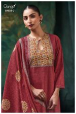 My Fashion Road Ganga Fashion Mihira Premium Wear Cotton Dress | S4558 – C