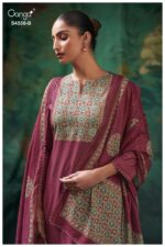 My Fashion Road Ganga Fashion Mihira Premium Wear Cotton Dress | S4558 – B