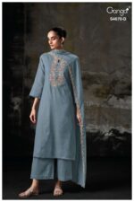 My Fashion Road Ganga Fashion Piyasha Exclusive Designer Ladies Suit | S4670 – D