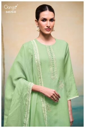 My Fashion Road Ganga Fashion Prysha Premium Design Ladies Dress | S4570 – B