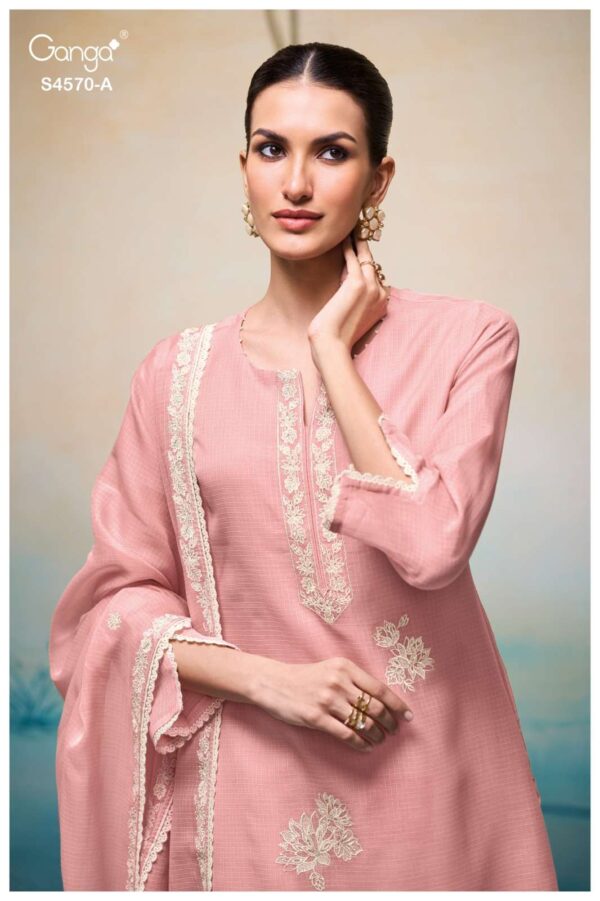 My Fashion Road Ganga Fashion Prysha Premium Design Ladies Dress | S4570 – A