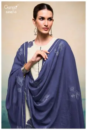 My Fashion Road Ganga Fashion Sylvie Exclusive Fancy Ladies Dress | S4587 – D