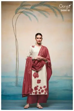 My Fashion Road Ganga Fashion Sylvie Exclusive Fancy Ladies Dress | S4587 – B
