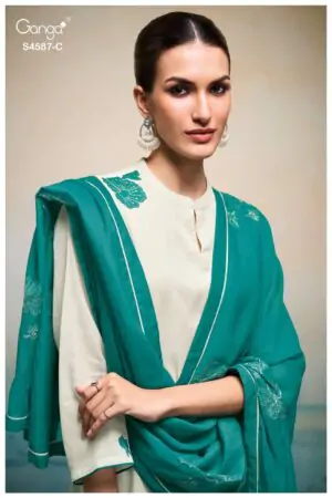 My Fashion Road Ganga Fashion Sylvie Exclusive Fancy Ladies Dress | S4587 – C