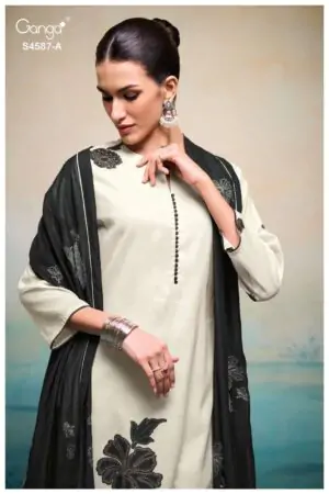 My Fashion Road Ganga Fashion Sylvie Exclusive Fancy Ladies Dress | S4587 – A
