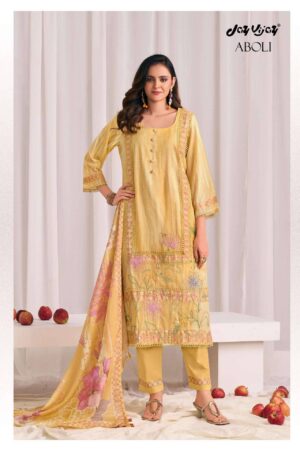 My Fashion Road Jay Vijay Aboli Latest Designs Cotton Dress | 3277 – C