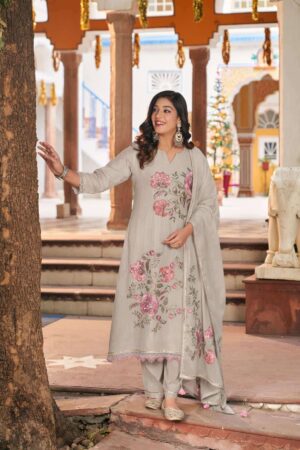 My Fashion Road Jay Vijay Chahat Premium Designs Linen Suit | 10921