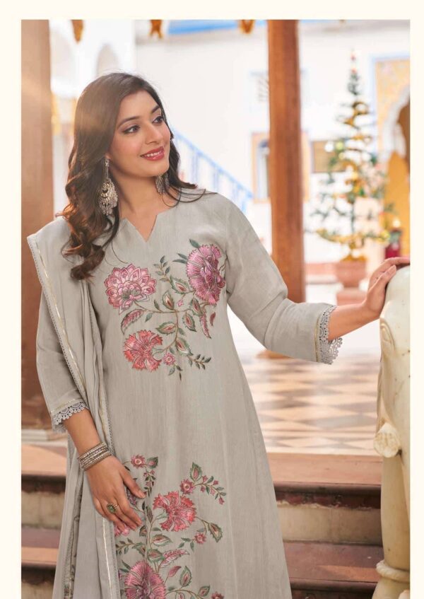 My Fashion Road Jay Vijay Chahat Premium Designs Linen Suit | 10921