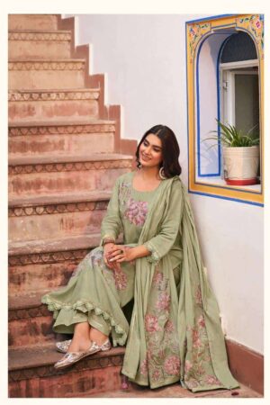 My Fashion Road Jay Vijay Chahat Premium Designs Linen Suit | 10923