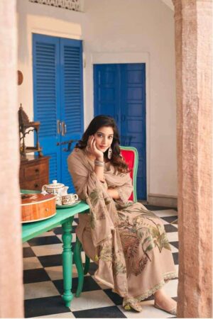 My Fashion Road Jay Vijay Chahat Premium Designs Linen Suit | 10922