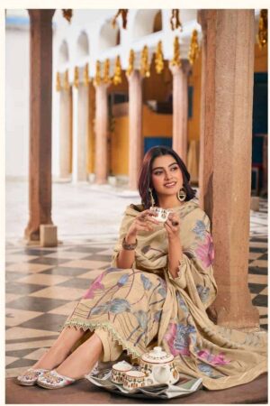 My Fashion Road Jay Vijay Chahat Premium Designs Linen Suit | 10926