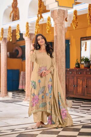 My Fashion Road Jay Vijay Chahat Premium Designs Linen Suit | 10926