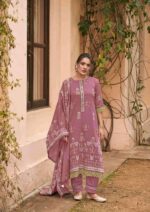 My Fashion Road Jay Vijay Jhoom Fancy Pure Organdy Suit | 11031