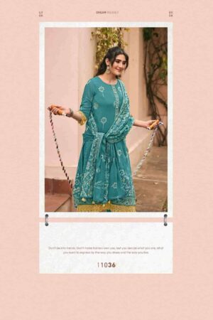 My Fashion Road Jay Vijay Jhoom Fancy Pure Organdy Suit | 11036