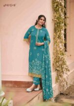 My Fashion Road Jay Vijay Jhoom Fancy Pure Organdy Suit | 11036