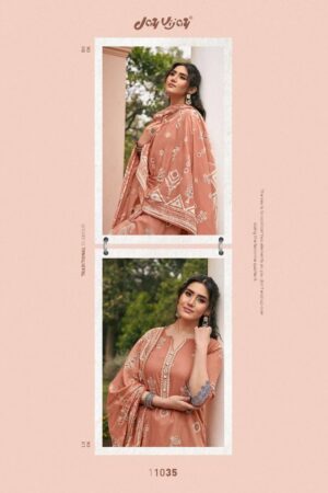 My Fashion Road Jay Vijay Jhoom Fancy Pure Organdy Suit | 11035