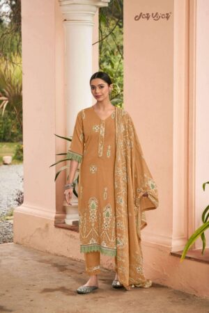 My Fashion Road Jay Vijay Jhoom Fancy Pure Organdy Suit | 11032