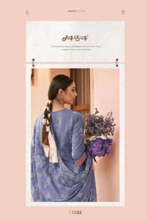 My Fashion Road Jay Vijay Jhoom Fancy Pure Organdy Suit | 11034