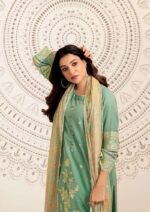My Fashion Road Jay Vijay Mahika Pure Linen Jacquard Designer Suit | 10882