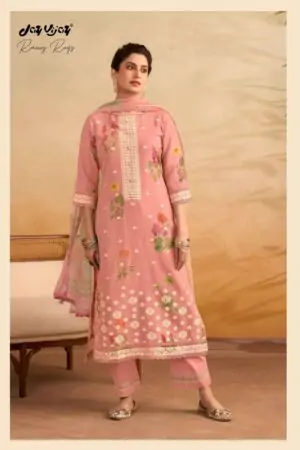 My Fashion Road Jay Vijay Rang Roop Fancy Ladies Salwar Suit | 3291 – C