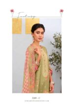 My Fashion Road Jay Vijay Ruzain Pure Linen Jacquard Designer Suit | 3289 – C