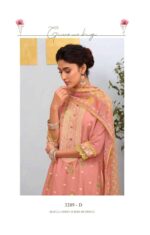 My Fashion Road Jay Vijay Ruzain Pure Linen Jacquard Designer Suit | 3289 – D