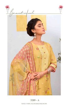 My Fashion Road Jay Vijay Ruzain Pure Linen Jacquard Designer Suit | 3289 – A