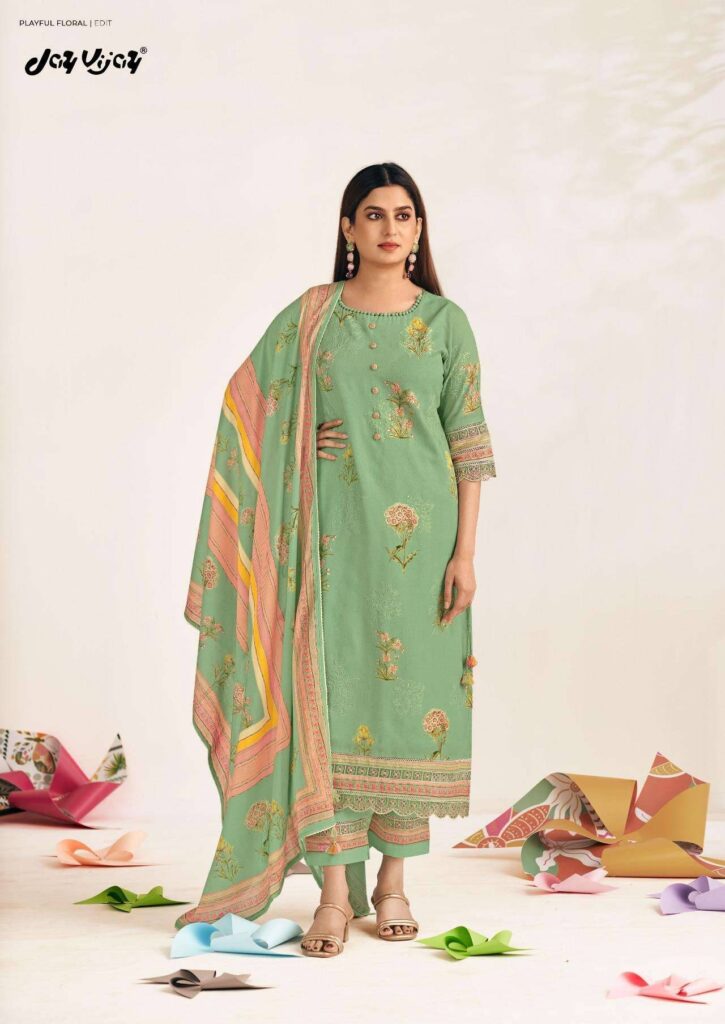 My Fashion Road Jay Vijay Shararat Vol 2 Exclusive Design Cotton Suit | 10972