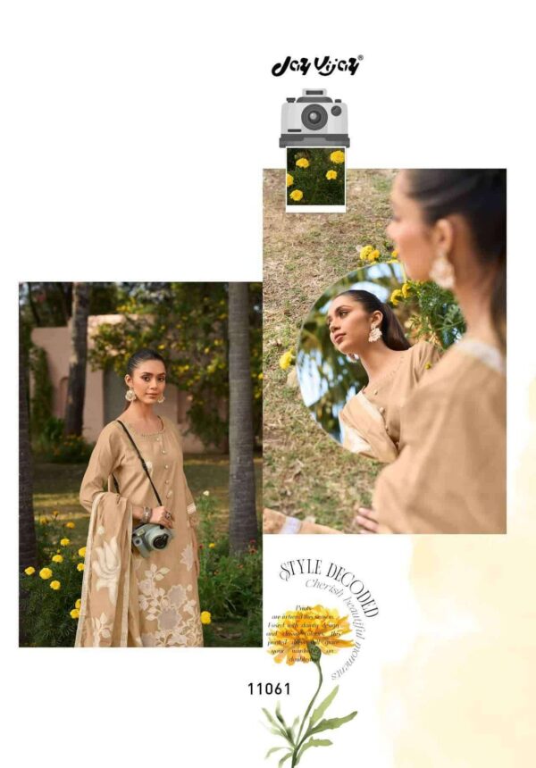 My Fashion Road Jay Vijay Sunhere Pal Fancy Cotton Salwar Kameez | 11061