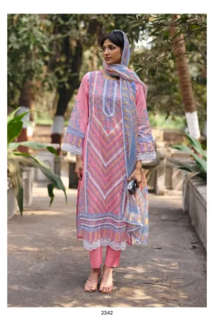 My Fashion Road Kimora Haseena Vol 74 Lawn Cotton Embroidered Salwar Kameez | 2342