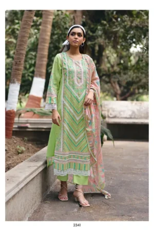 My Fashion Road Kimora Haseena Vol 74 Lawn Cotton Embroidered Salwar Kameez | 2341