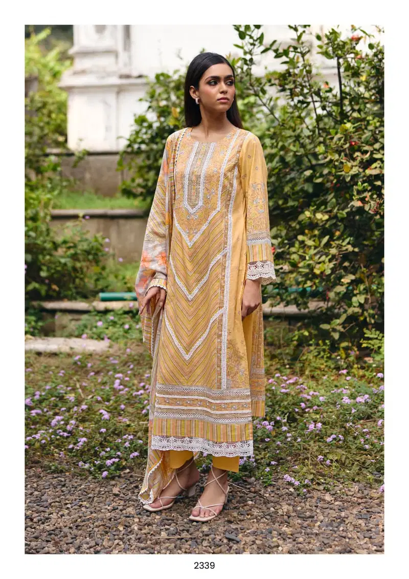 My Fashion Road Kimora Haseena Vol 74 Lawn Cotton Embroidered Salwar Kameez | 2339 My Fashion Road Kimora Haseena Vol 74 Lawn Cotton Embroidered Salwar Kameez | 2339