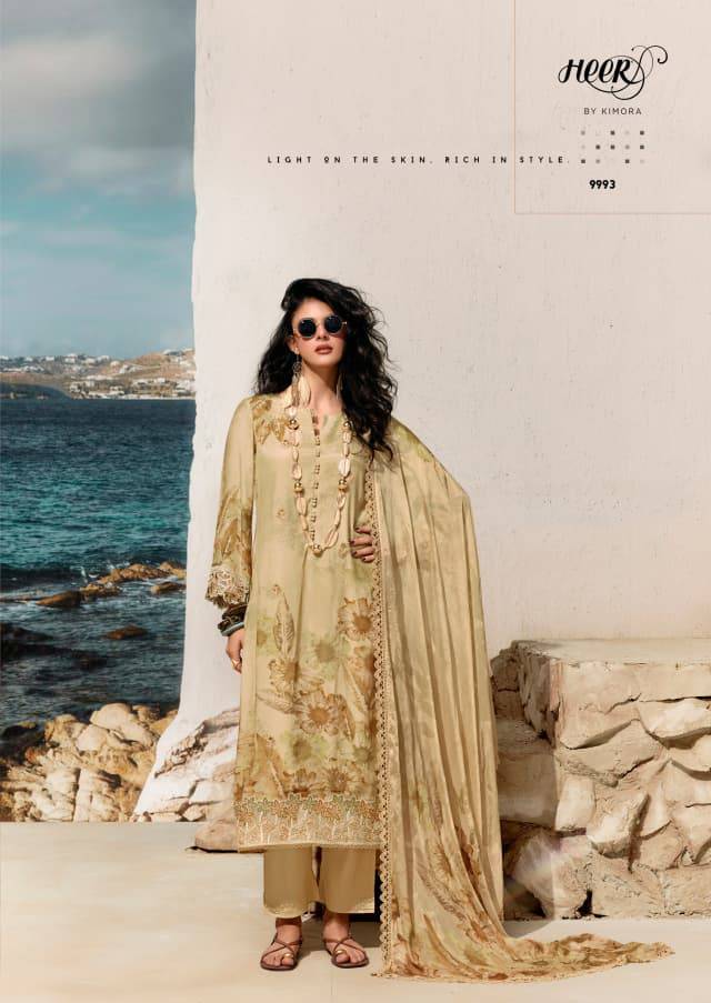 My Fashion Road Kimora Heer Awesome Lawn Cotton Digital Printed Salwar Kameez | 9993