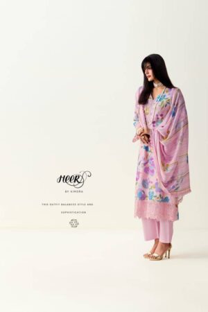 My Fashion Road Kimora Heer Limelight Cotton With Resham Embroidered Salwar Kameez | H – 0015