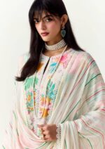 My Fashion Road Kimora Heer Limelight Cotton With Resham Embroidered Salwar Kameez | H – 0011