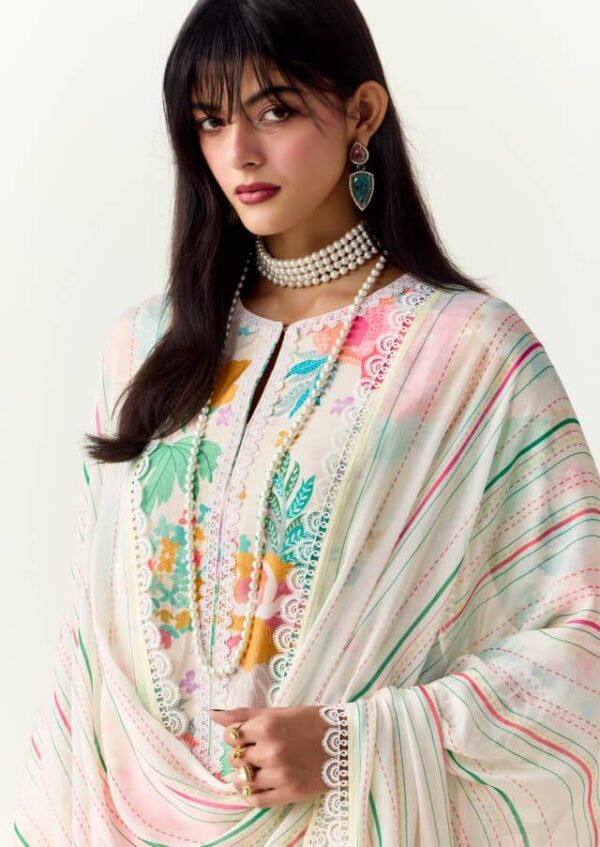 My Fashion Road Kimora Heer Limelight Cotton With Resham Embroidered Salwar Kameez | H – 0011