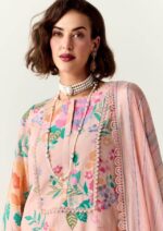 My Fashion Road Kimora Heer Limelight Cotton With Resham Embroidered Salwar Kameez | H – 0012