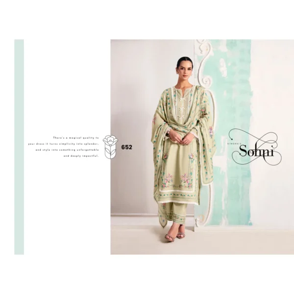 My Fashion Road Kimora Sohni Dreamy Lawn Cotton Digital Printed Salwar Kameez | 652