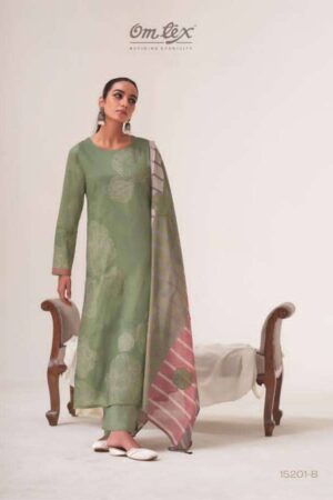 My Fashion Road Omtex Gulkari Premium Wear Cotton Ladies Dress | 15201 – B