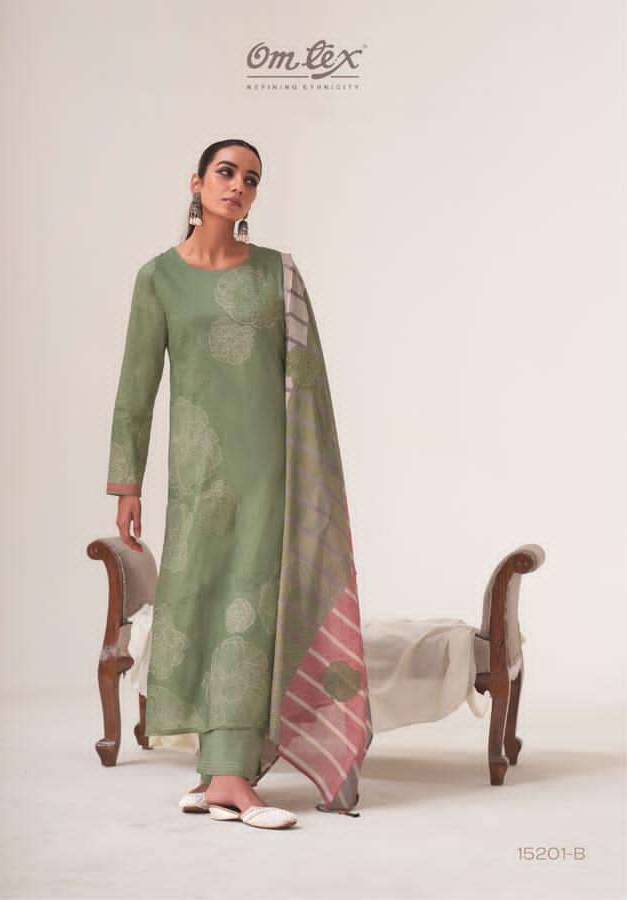 My Fashion Road Omtex Gulkari Premium Wear Cotton Ladies Dress | 15201 – B