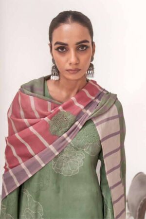 My Fashion Road Omtex Gulkari Premium Wear Cotton Ladies Dress | 15201 – B