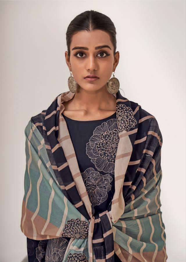 My Fashion Road Omtex Gulkari Premium Wear Cotton Ladies Dress | 15201 – D My Fashion Road Omtex Gulkari Premium Wear Cotton Ladies Dress | 15201 – D